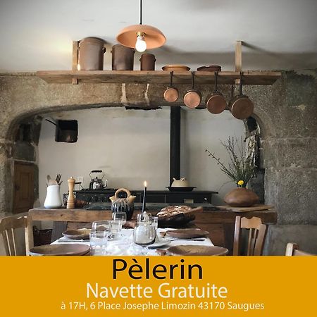 Chambres Et Tables D'Hotes - Les Ateliers De Pontajou - Pelerin Navette Gratuite A Saugues Venteuges 外观 照片